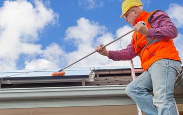 Crowthers Pool soft wash roof cleaning